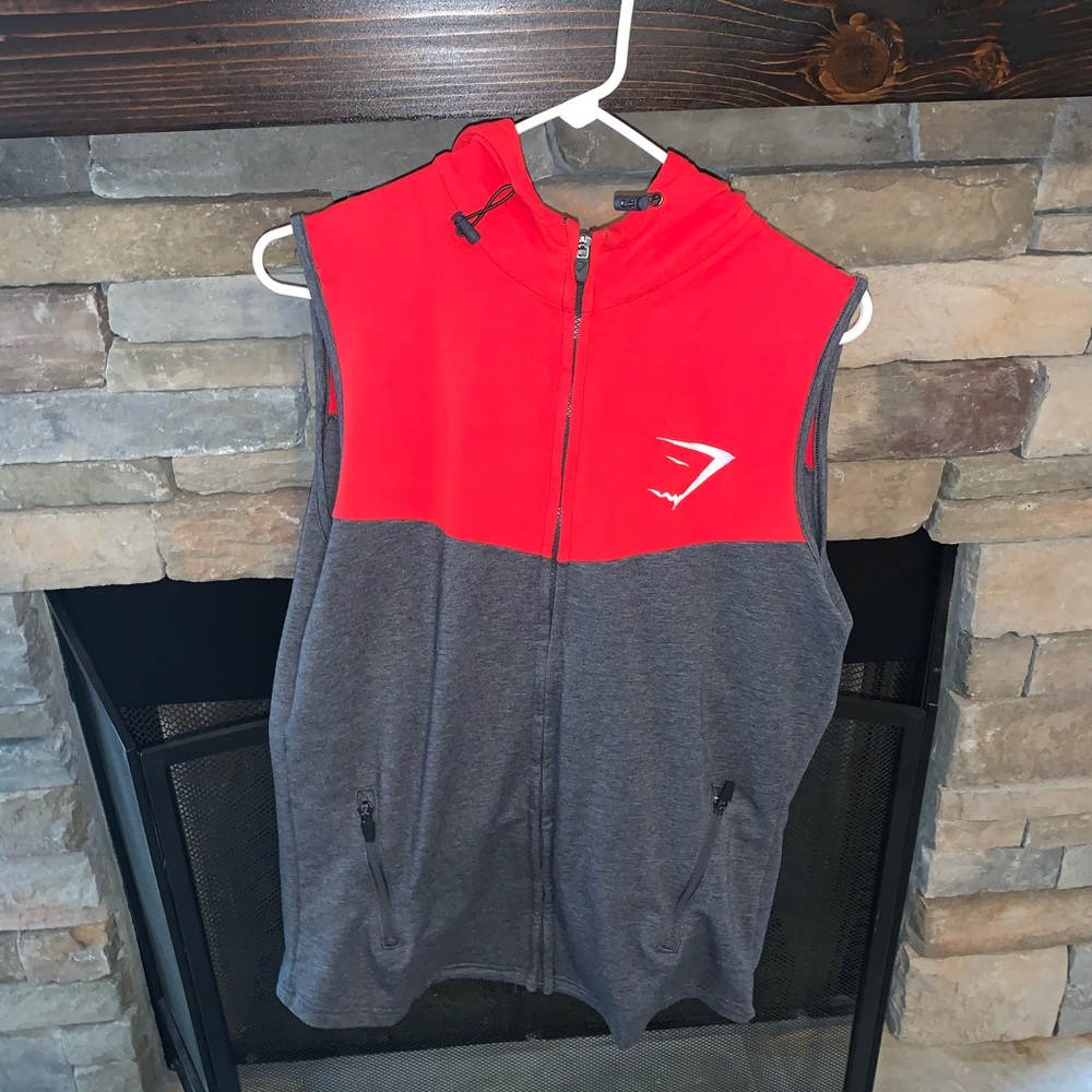 Gym Shark sleeveless hoodie